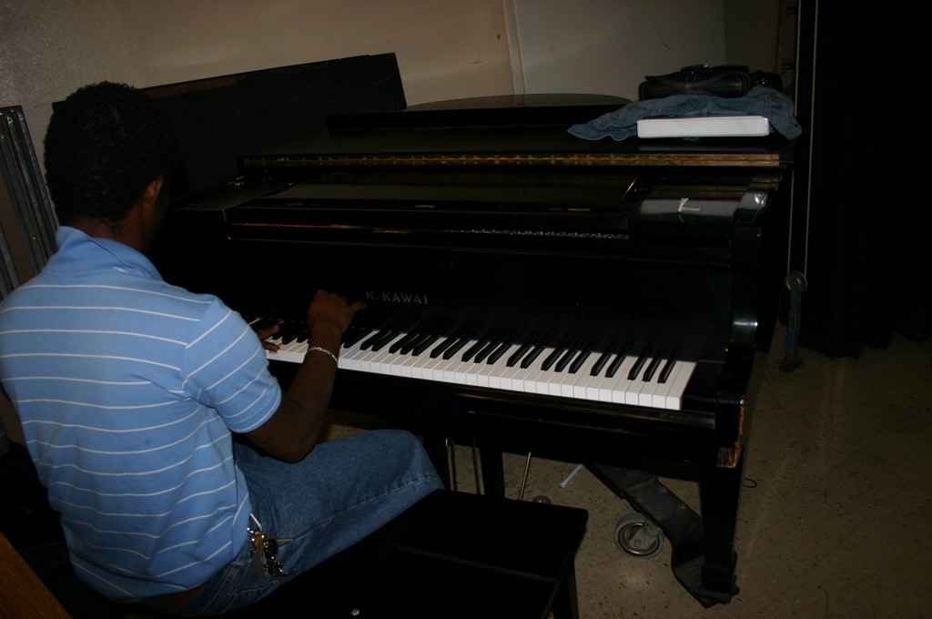 Jean on piano